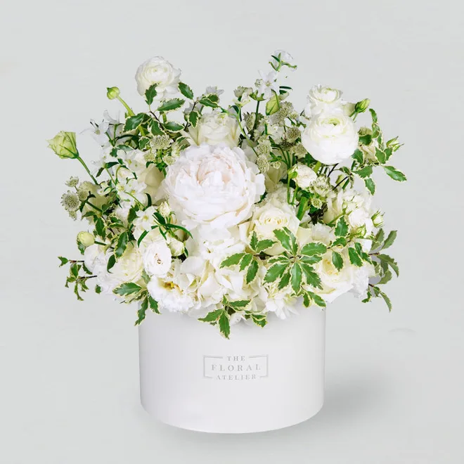 Ivory Bloom Box